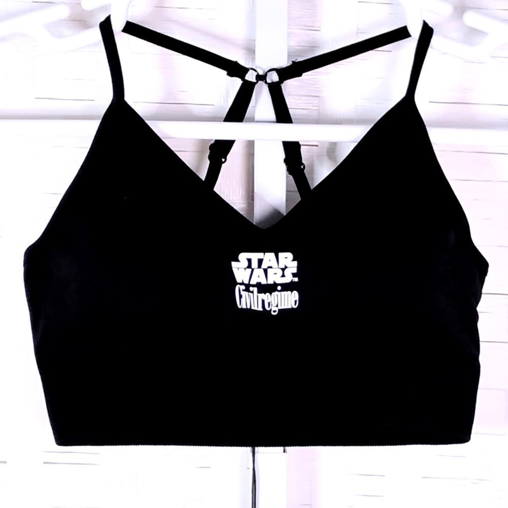 Civilregime X Star‎ Wars Sports Bra Black Medium